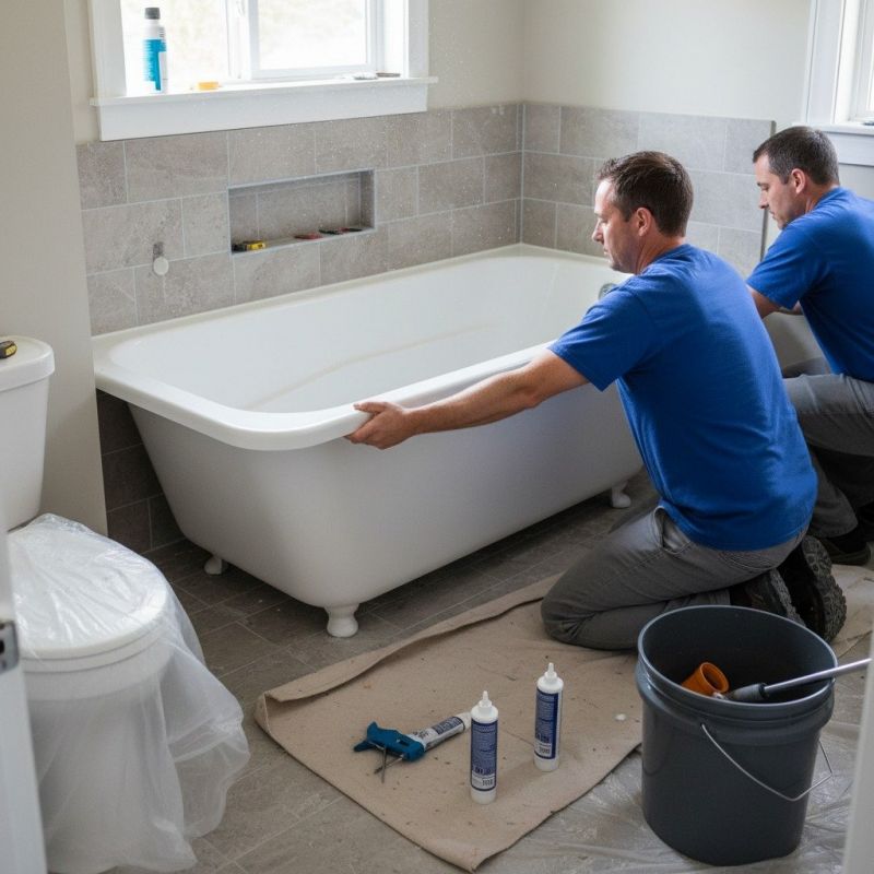 Bath Tub Installation